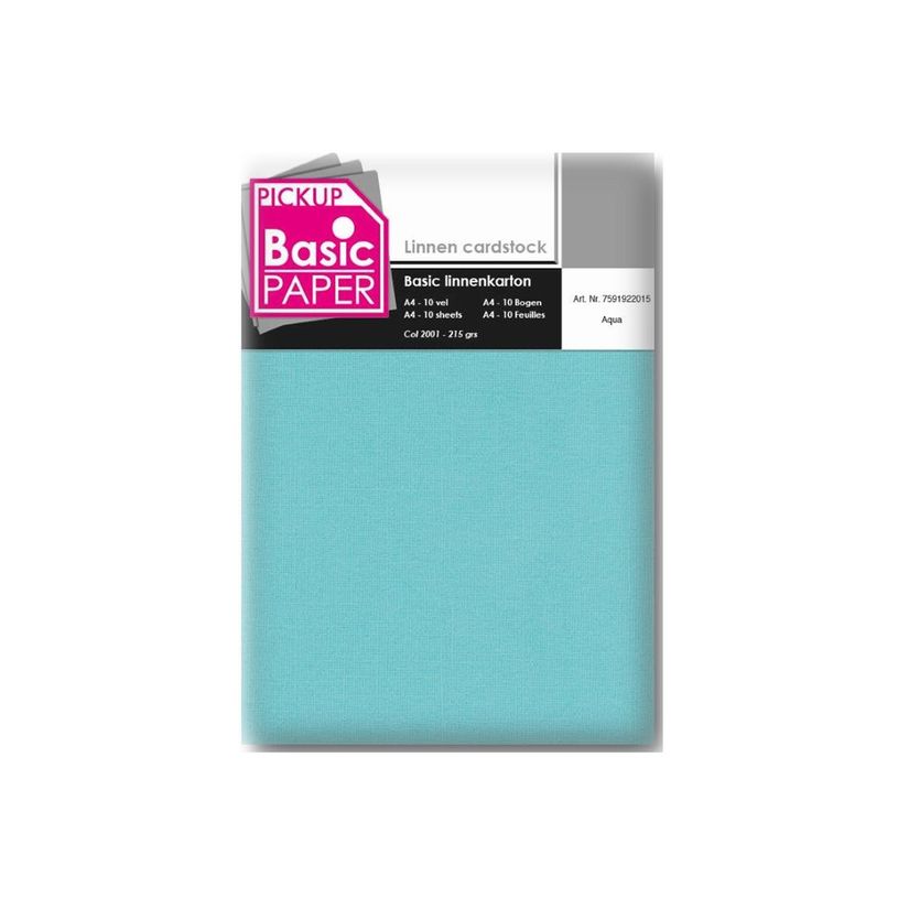 8715119760746-Pickup - Carton de lin - A4 (210 x 297 mm) - 215 g/m² - 10 feuilles - bleu ciel-P_79417854_1-0