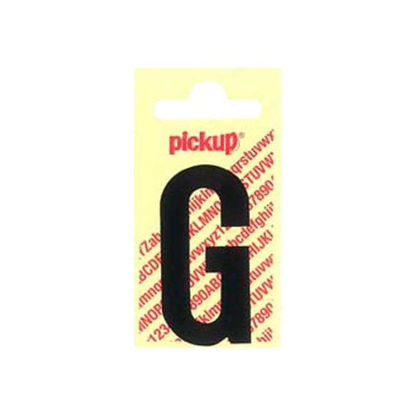 2012349362105-Pickup - Étiquette autocollante - 90 mm - Lettre G - noir mat-P_79418004_1-0