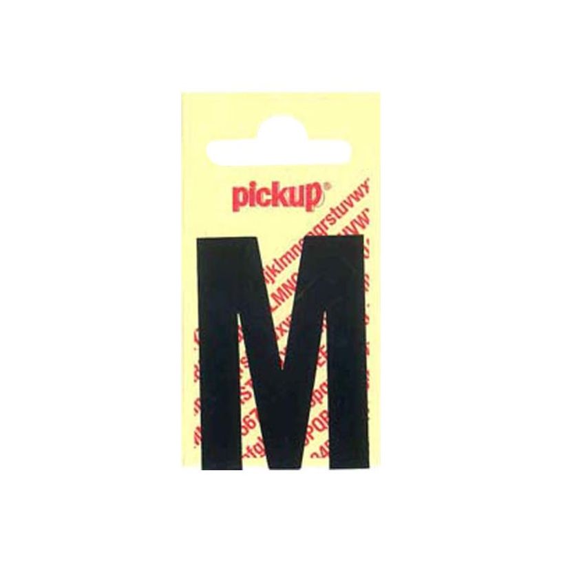 2012349362181-Pickup - Étiquette autocollante - 90 mm - Lettre M - noir mat-P_79418008_1-0