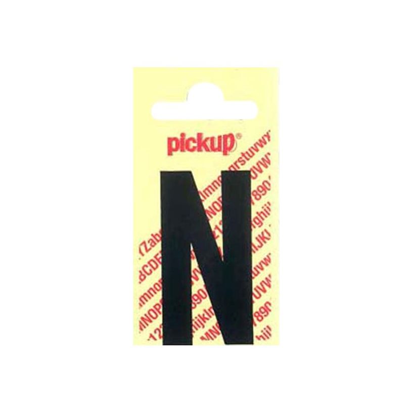 2012349362822-Pickup - Étiquette autocollante - 150 mm - Lettre N - noir mat-P_79418040_1-0