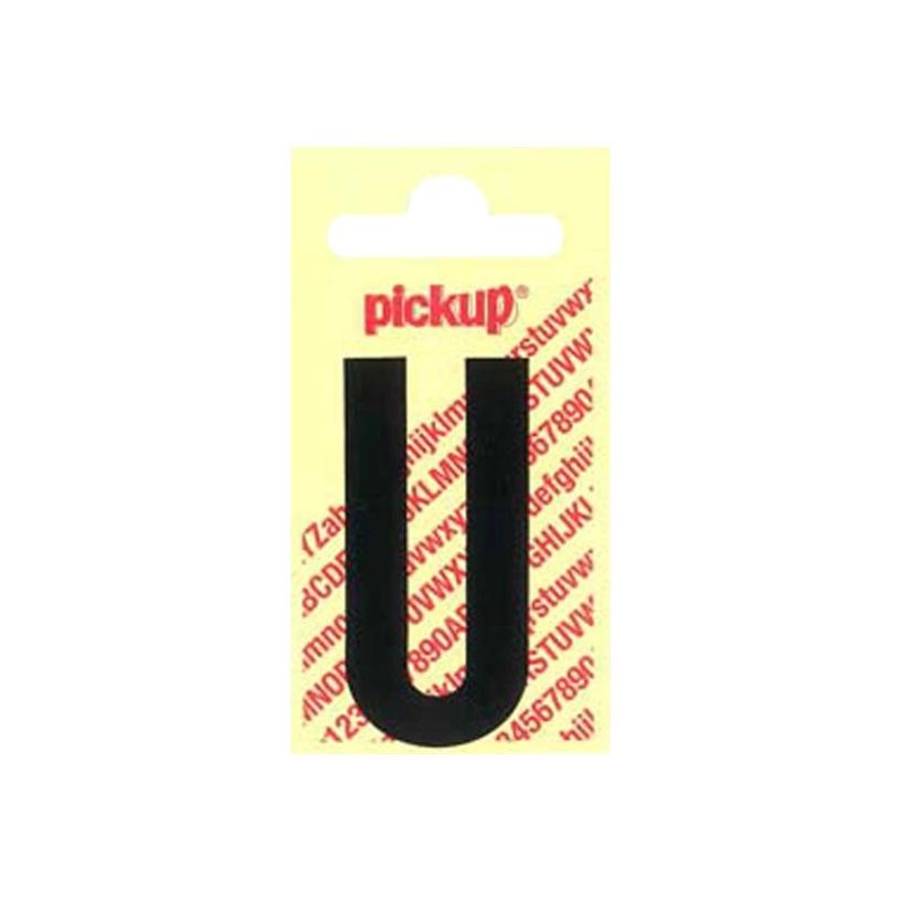 2012349362969-Pickup - Étiquette autocollante - 150 mm - Lettre U - noir mat-P_79418047_1-0
