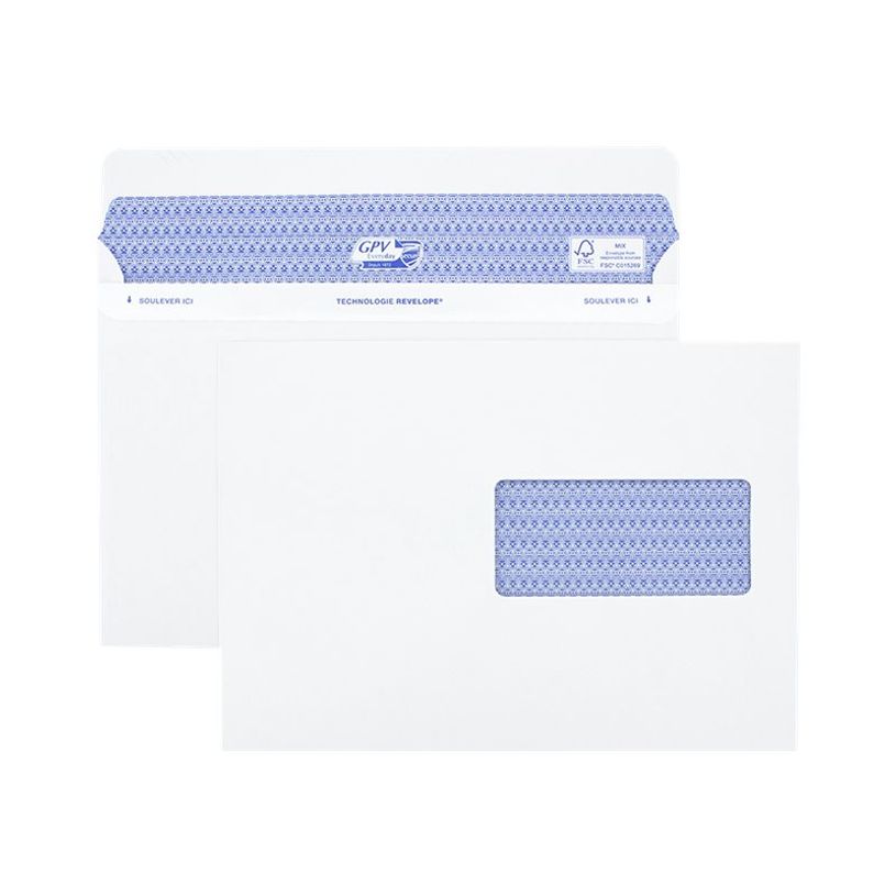 3250650050536-GPV Secure - 100 Enveloppes C5 162 x 229 mm - 90 gr - fenêtre 45x100 mm - blanc - autocoll-P_79418420_2-1