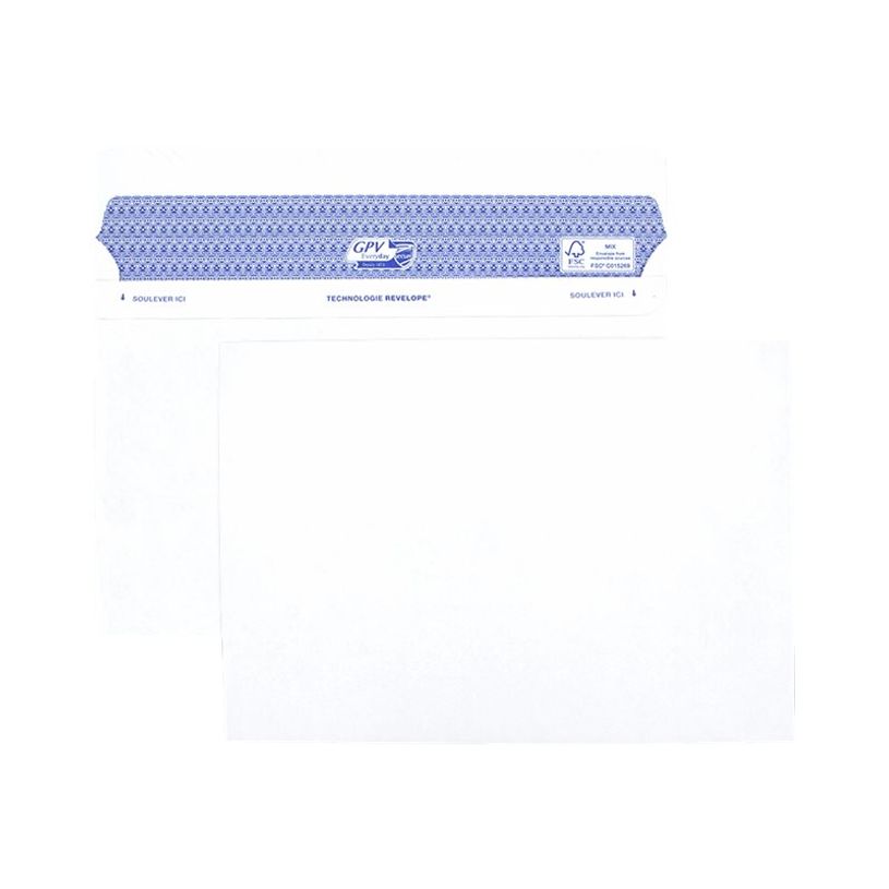 3250650050567-GPV Secure - 500 Enveloppes C5 162 x 229 mm - 90 gr - sans fenêtre - blanc - autocollante-P_79418423_3-2