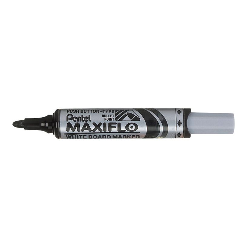 3474374500010-Pentel MAXIFLO - Marqueur effaçable - pointe ogive large - noir-P_79418428_1-0