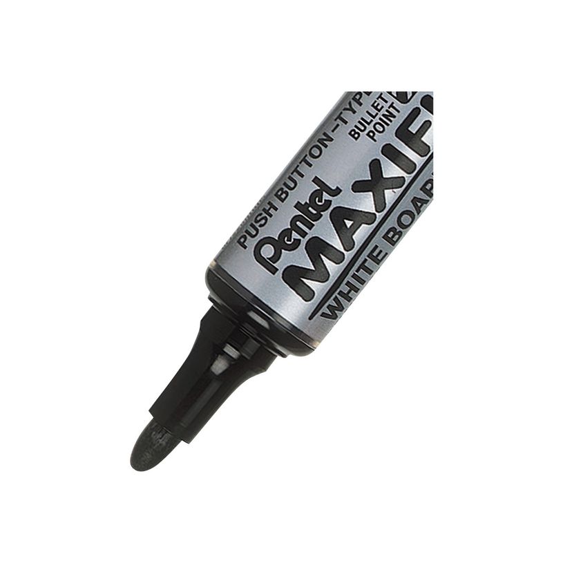 3474374500010-Pentel MAXIFLO - Marqueur effaçable - pointe ogive large - noir-P_79418428_2-1