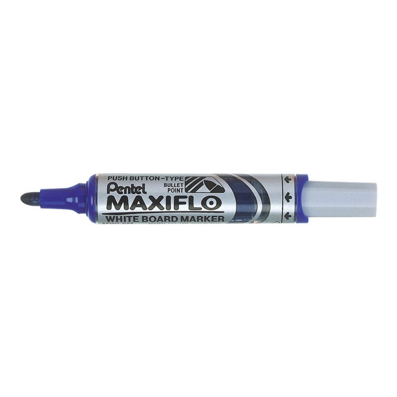 3474374500027-Pentel MAXIFLO - Marqueur effaçable - pointe ogive large - bleu-P_79418429_6-4