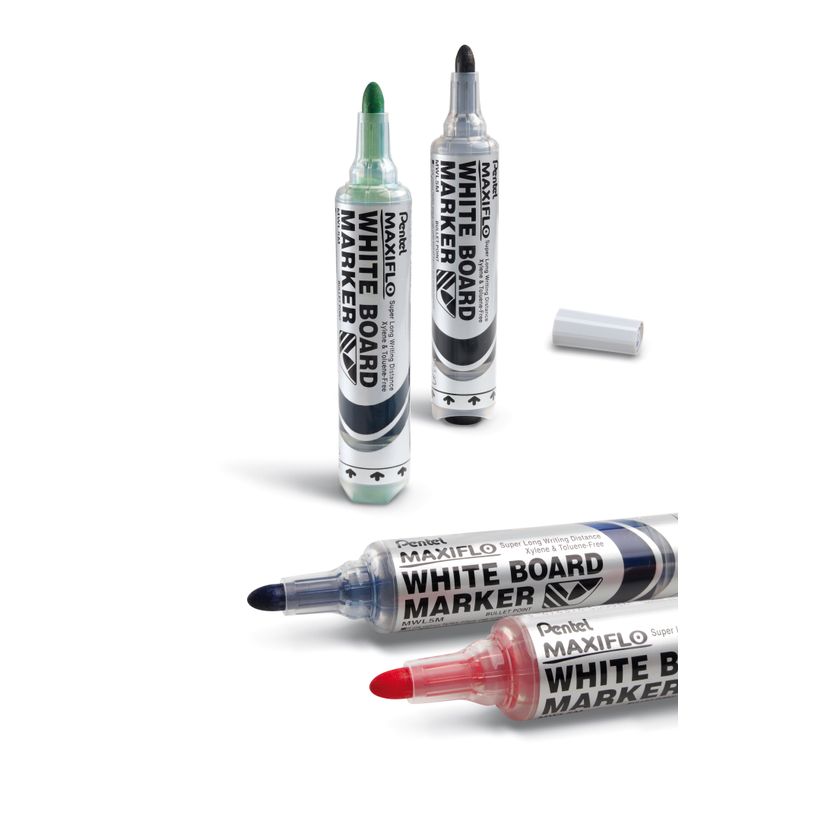 3474374500041-Pentel MAXIFLO - Marqueur effaçable - pointe ogive large - vert-P_79418431_1-0