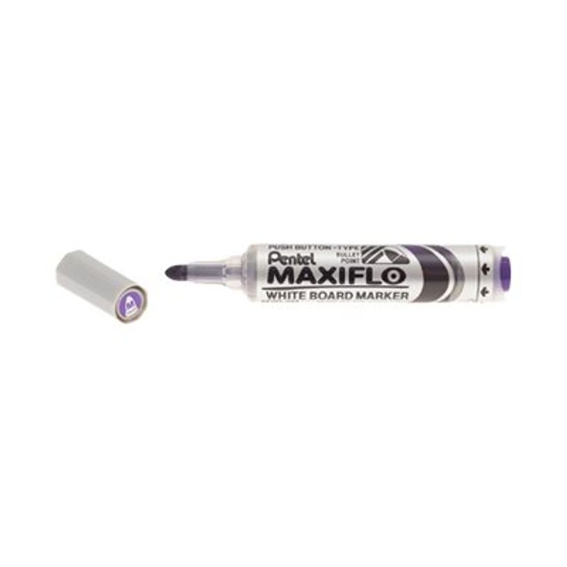 3474374500126-Pentel MAXIFLO - Marqueur effaçable - pointe ogive large - violet-P_79418435_1-0