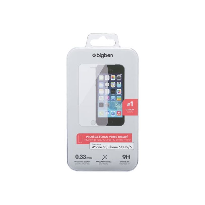 3571211292128-BigBen Interactive - Protection d'écran pour Apple iPhone 5, 5s, SE -P_79418576_1-1