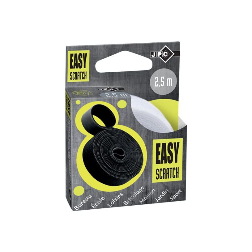 3457707662012-JPC Easy Scratch - Ruban Fermeture velcro - 2 cm x 2.5 m - blanc-P_79418770_1-0