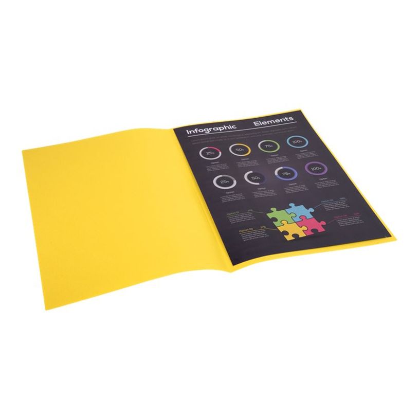 3288588070111-Exacompta Rock"s - 30 Sous-chemises - 80 gr - pour 100 feuilles - jaune-P_79418837_4-3