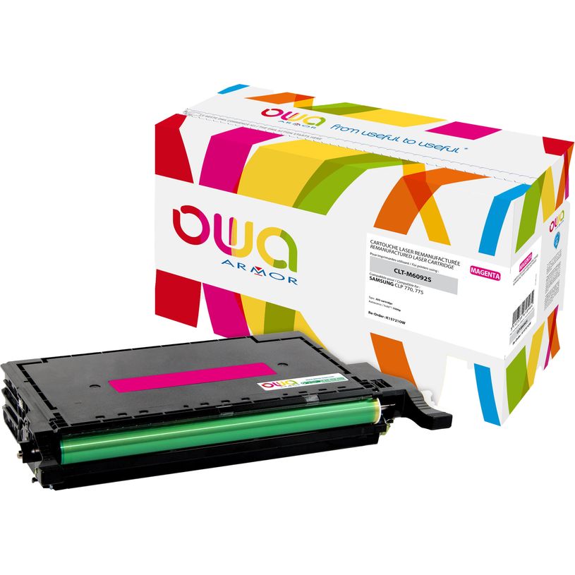 3112539618964-Cartouche laser remanufacturée Samsung CLT-6092S - magenta - Owa-P_79418901_1-0