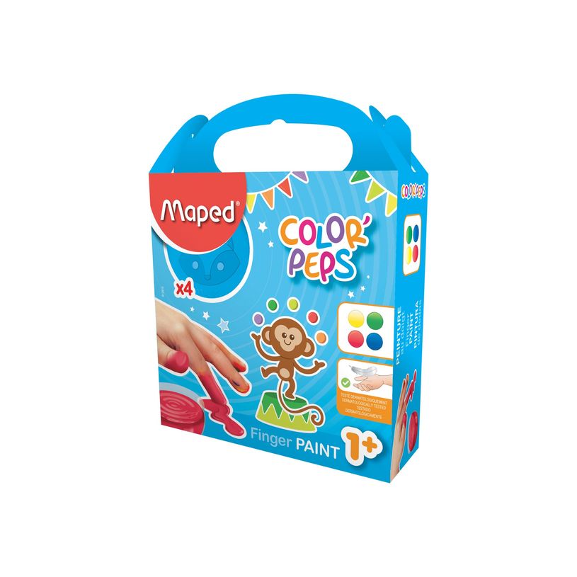 3154148125105-Maped Color'Peps - 4 pots peinture - au doigt - 80gr-P_79418988_1-9
