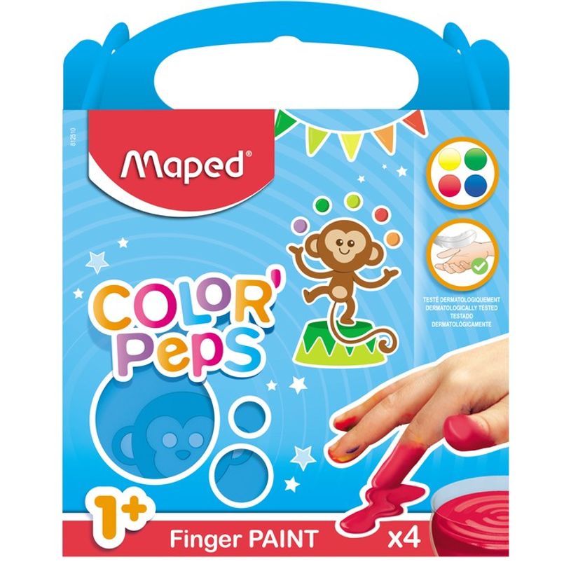 3154148125105-Maped Color'Peps - 4 pots peinture - au doigt - 80gr-P_79418988_10-0