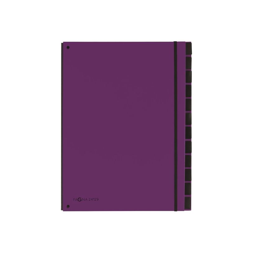4013951007970-Pagna Office Trend - Trieur polypro à fenêtres 12 positions - violet-P_79419006_1-0