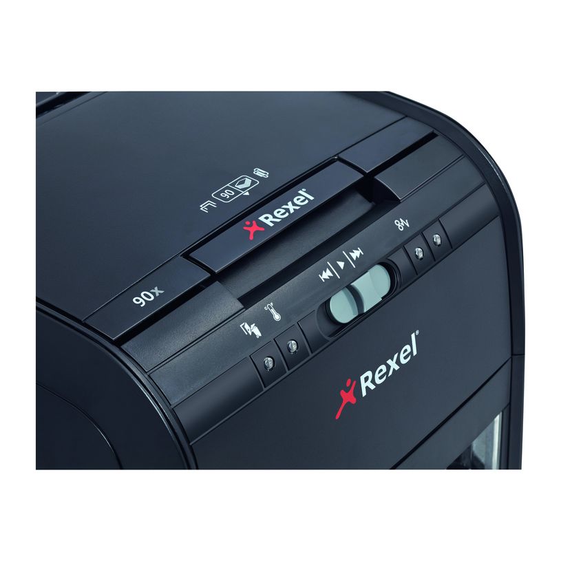 5028252504645-Rexel Auto+ 90X - destructeur de documents coupe croisée - 90 feuilles - Corbeille 20 litr-P_79419035_6-5