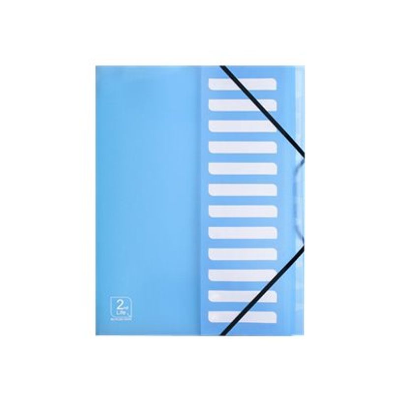 3045050287091-Oxford 2nd Life - Trieur polypro 12 positions - disponible dans différentes couleurs-P_79419050_2-1