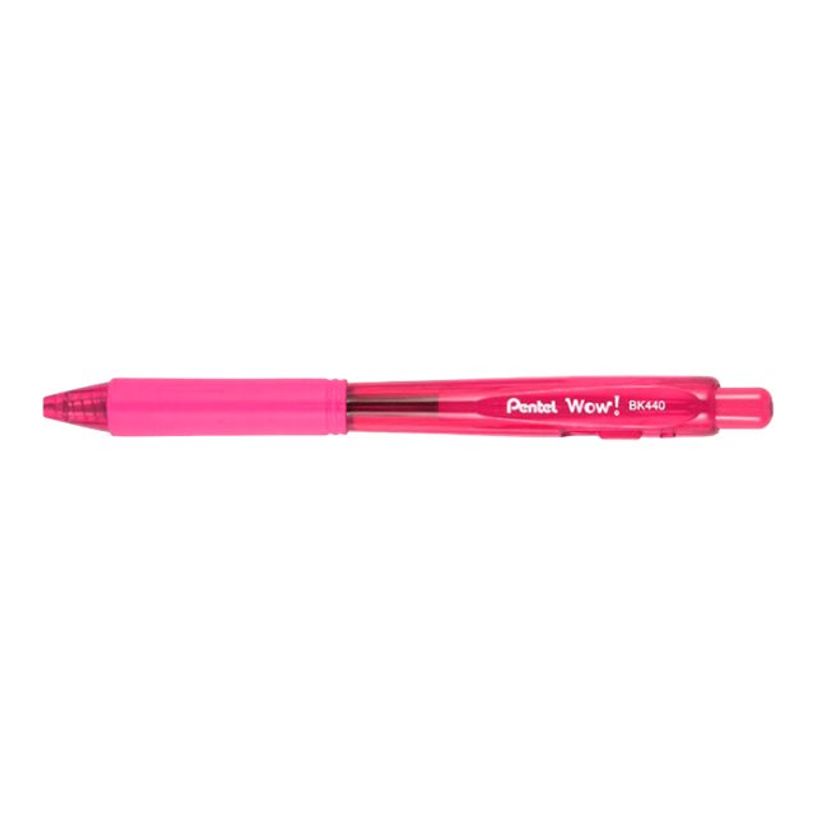 0072512235768-Pentel WOW! - Stylo à bille - rose - 1 mm-P_79419146_2-1
