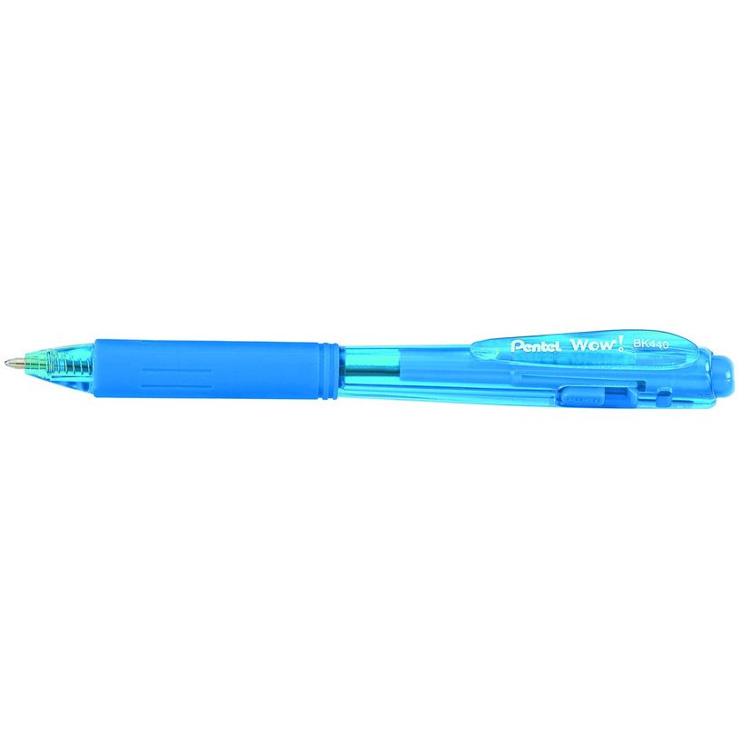0072512235799-Pentel WOW! - Stylo à bille - bleu ciel - 1 mm-P_79419147_1-0