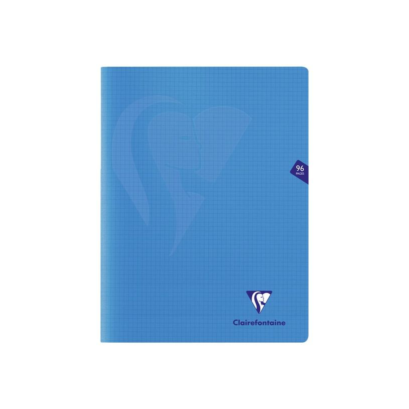 3329683233626-Clairefontaine Mimesys - Cahier polypro 24 x 32 cm - 96 pages - petits carreaux (5x5 mm) - -P_79419172_1-0