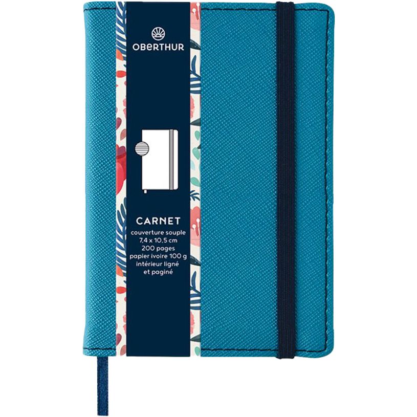 3108724561061-Oberthur Carmen - Carnet de notes A7 - turquoise-P_79419212_5-0