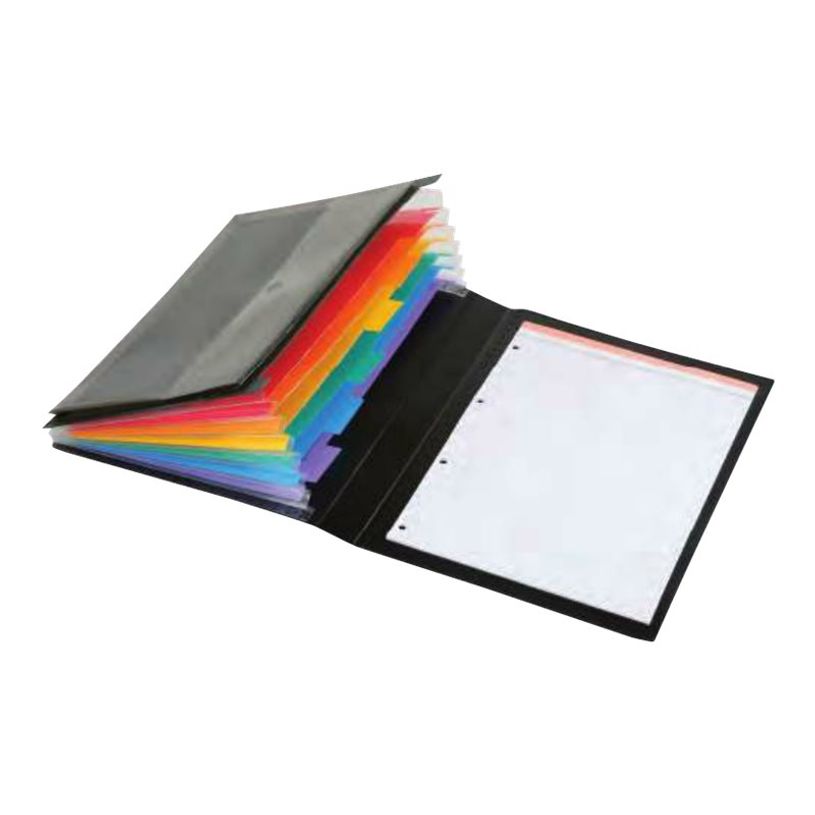 3135250509670-Viquel Rainbow Class - Trieur extensible 6 positions avec bloc papier-P_79419267_1-0