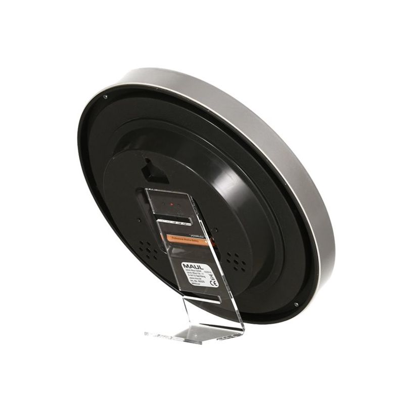 4002390065641-MaulRun - Horloge - mécanisme radio pilotée - 25 cm - blanc argenté-P_79419603_3-2