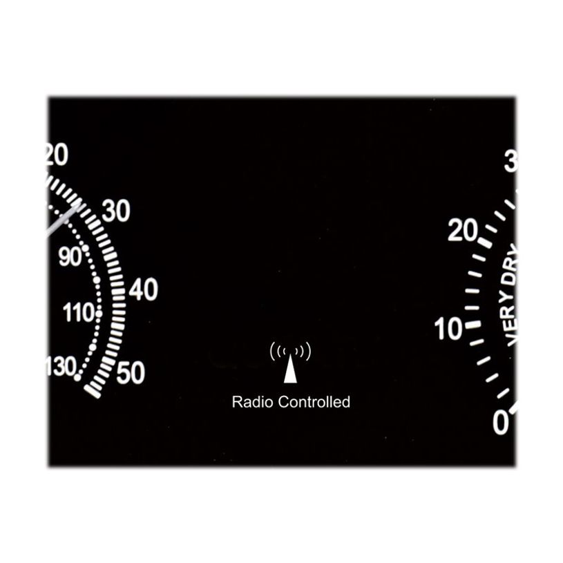 4002390065740-MaulDrive - Horloge - mécanisme radio pilotée - 30 cm - noir argenté-P_79419610_3-2