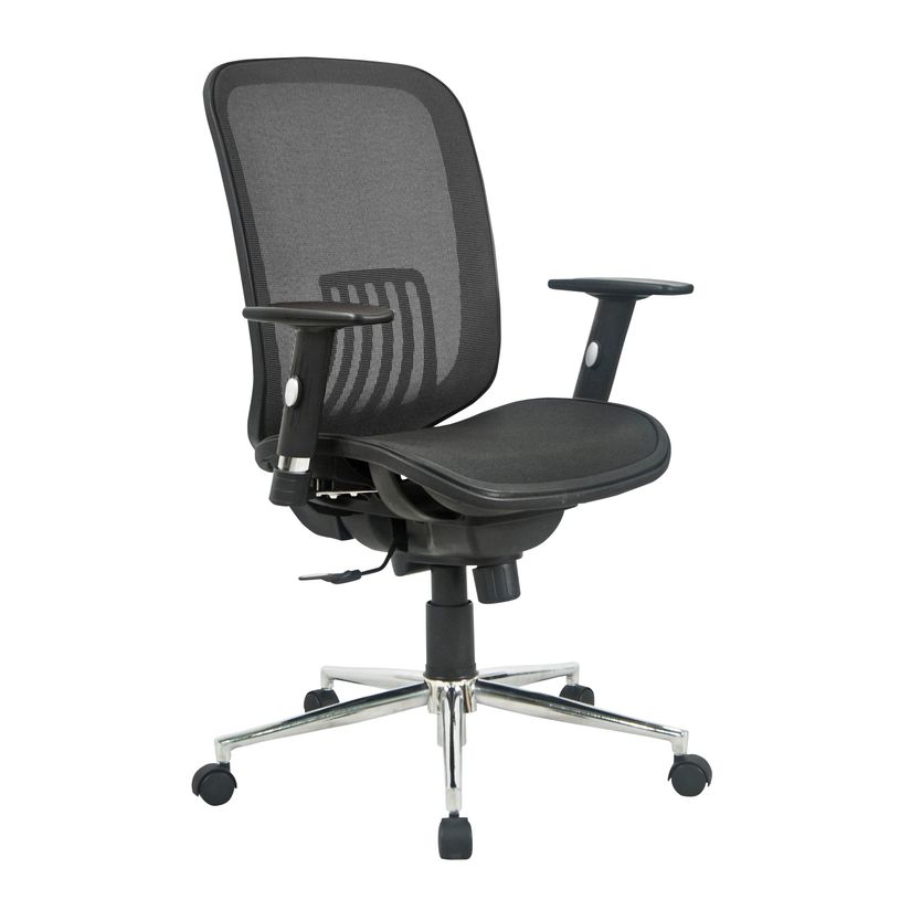 3397704813003-Fauteuil de bureau AXIOME - accoudoirs réglables - noir-P_79419623_9-8