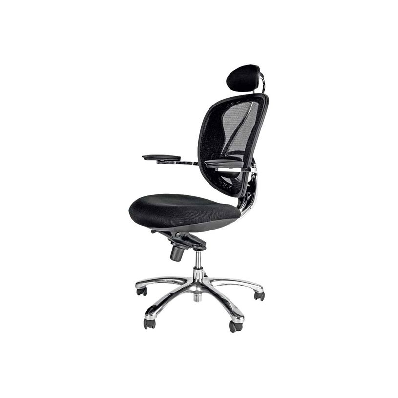 3760185023245-Fauteuil de bureau ergonomique - accoudoirs pivotants  - appuie-tête - TECNOSEAT-P_79419676_1-0