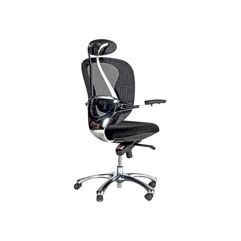 3760185023245-Fauteuil de bureau ergonomique - accoudoirs pivotants  - appuie-tête - TECNOSEAT-P_79419676_2-1
