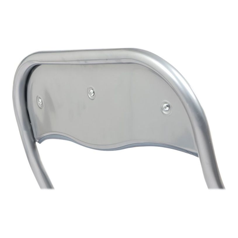 3760185028943-Chaise pliante JUNY - assise et dossier recouverts de PVC - Gris-P_79419690_6-5