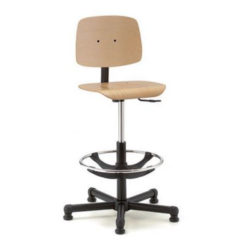 3660916003105-Siege technique TECNIK TB20 - tabouret assis-debout - hauteur réglable jusqu'à 78 cm - repose-pie-P_79419727_2-1