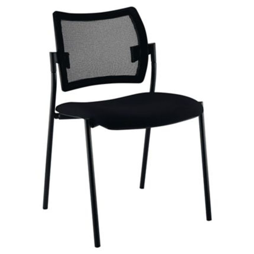 3660916030729-Chaise FRESH - dossier resille et assise noire-P_79419733_1-0