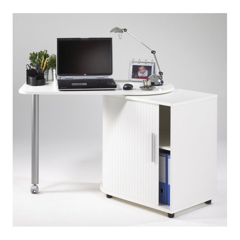 3253311010009-Table pivotante et meuble de rangement - Blanc-P_79419765_6-5