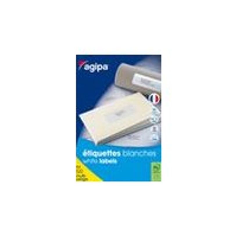 3270241013108-Apli Agipa - 200 Étiquettes adhésives blanches multi-usages - 199,6 x 144,5 mm - coins ar-P_79419950_1-4