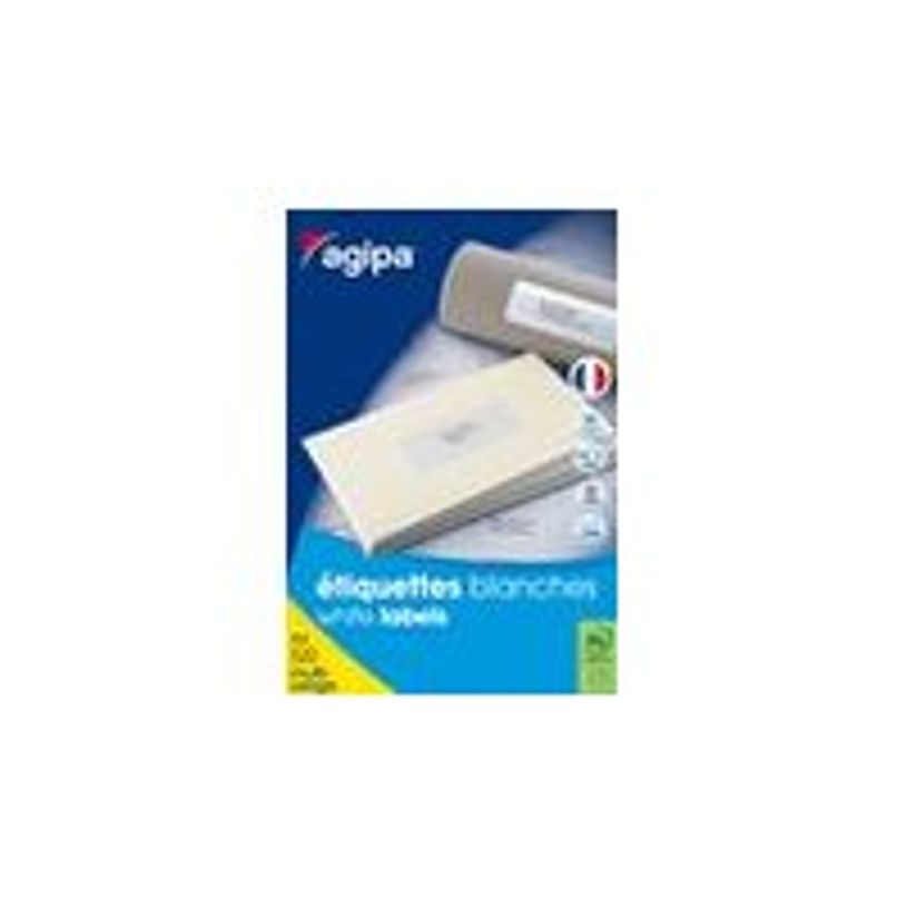 3270241013115-Apli Agipa - 1200 Étiquettes adhésives blanches multi-usages - 99,1 x 42,3 mm - coins arr-P_79419951_1-4