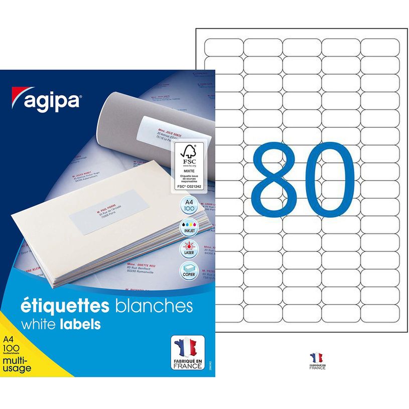 3270241021639-Apli Agipa - 8000 Étiquettes adhésives blanches multi-usages - 35,6 x 16,9 mm - coins arr-P_79419953_1-0