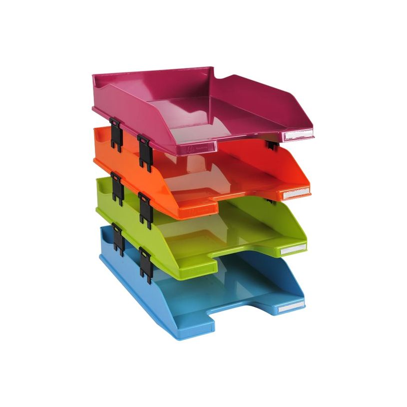 9002493110861-Exacompta COMBO - 4 Corbeilles à courrier - coloris assortis-P_79419980_1-0