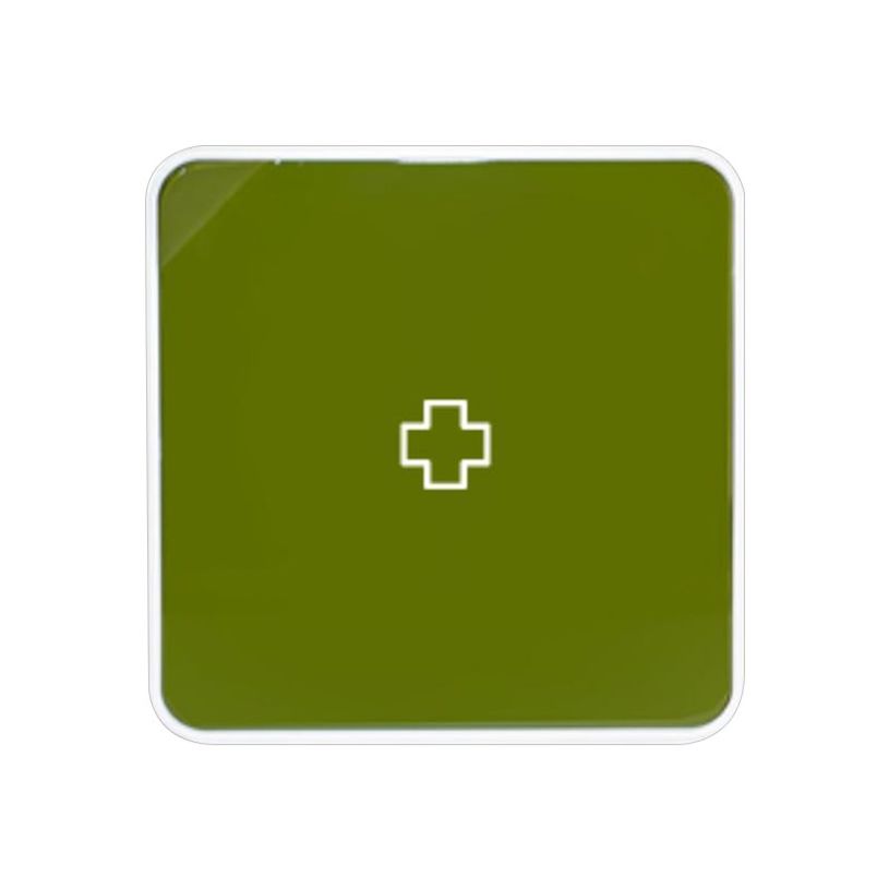 3660141947830-Armoire à pharmacie MultiBox - 32 x 32 x 7 cm - 4 étagères - vert-P_79420020_1-0