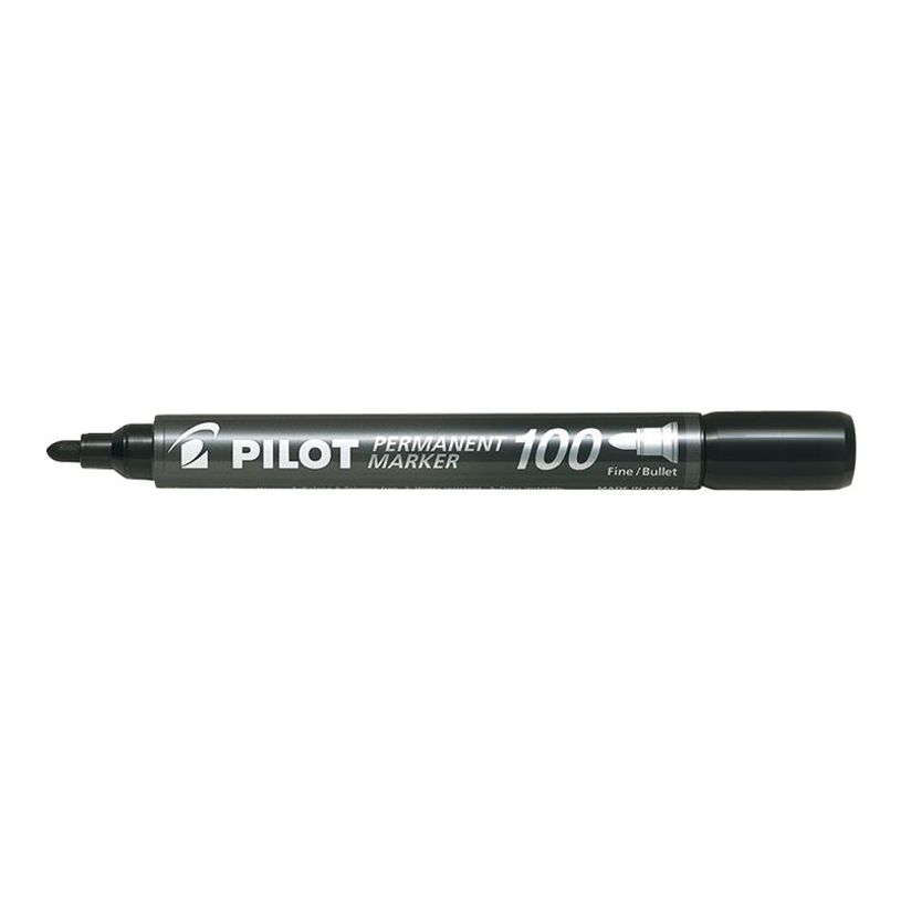 4902505511097-Pilot 100 - Marqueur permanent - pointe ogive - noir-P_79420085_4-3