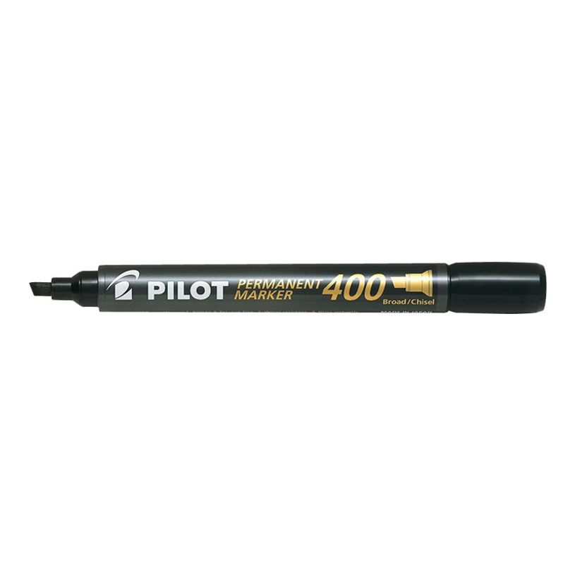 4902505511172-Pilot 400 - Marqueur permanent - pointe biseau large - noir-P_79420089_2-1