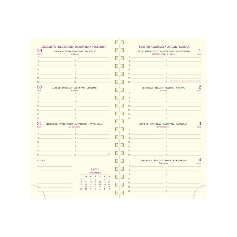 3660942058360-Agenda de poche spiralé Cordoba Espace 16S - 1 semaine sur 2 pages - 9 x 16 cm - disponible dans dif-P_79420097_2-13