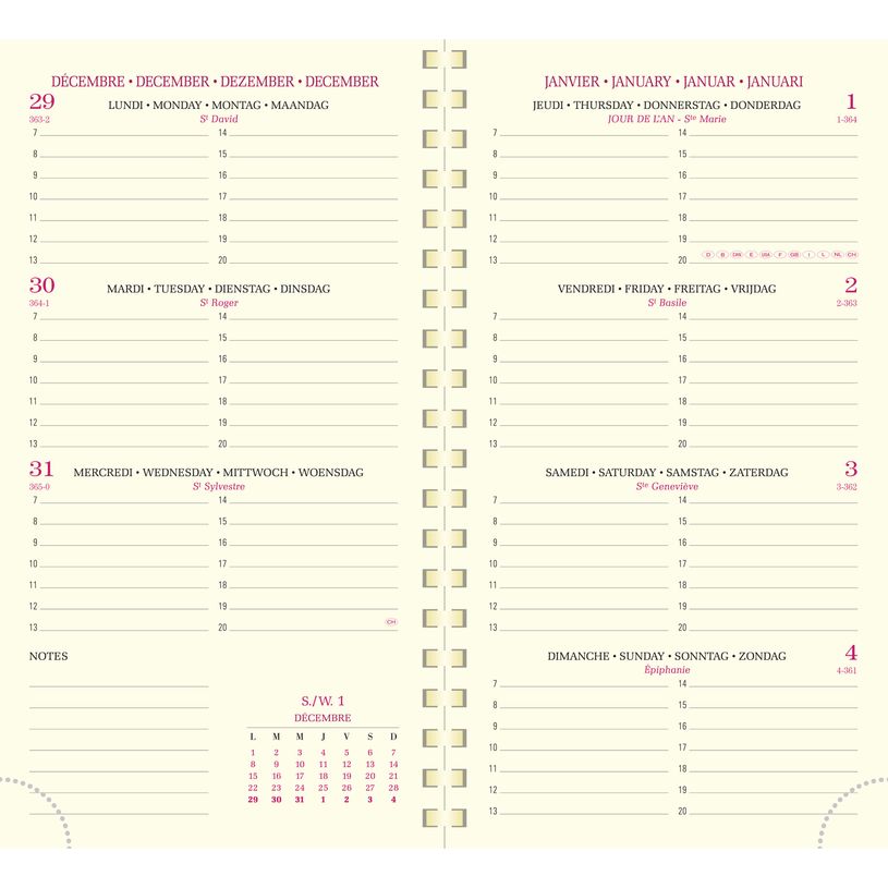 3660942058360-Agenda de poche spiralé Cordoba Espace 16S - 1 semaine sur 2 pages - 9 x 16 cm - disponible dans diff-P_79420097_5-2