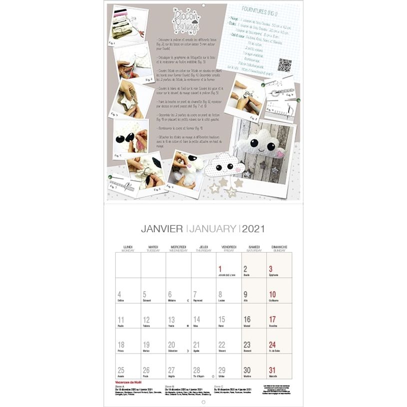 3592930011609-Bouchut DIY - Calendrier illustré mensuel - 30 x 30 cm-P_79420123_2-1