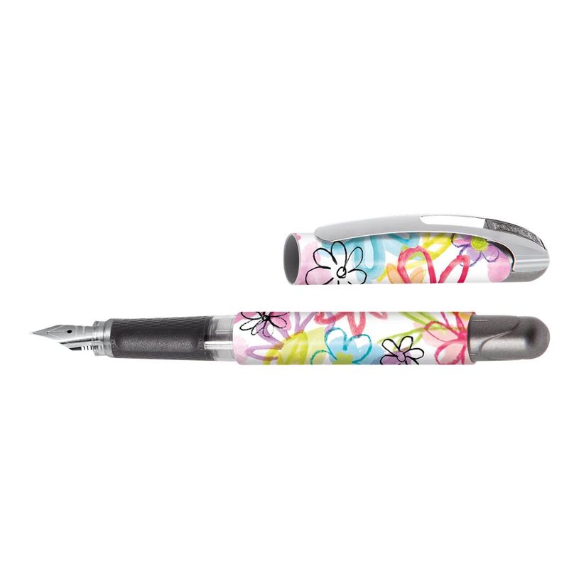 4014421122537-Online College - Stylo plume pour gauchers - Flowers dreams-P_79420160_2-1