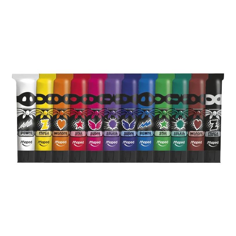 3154148105107-Maped Color'Peps Super Pigmented - 12 Tubes de gouache - couleurs assorties - boîte carton-P_79420788_7-1