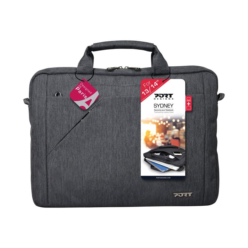 3567041350787-PORT Designs - Sacoche Sydney Gris 13,3-14''-P_79421049_4-2