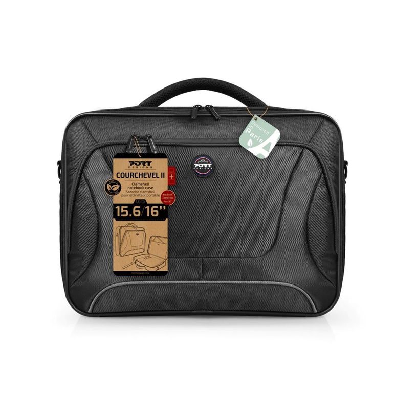 3567041605122-Port Designs Courchevel Clamshell - Sacoche pour ordinateur portable 15,6" - noir-P_79421064_1-1