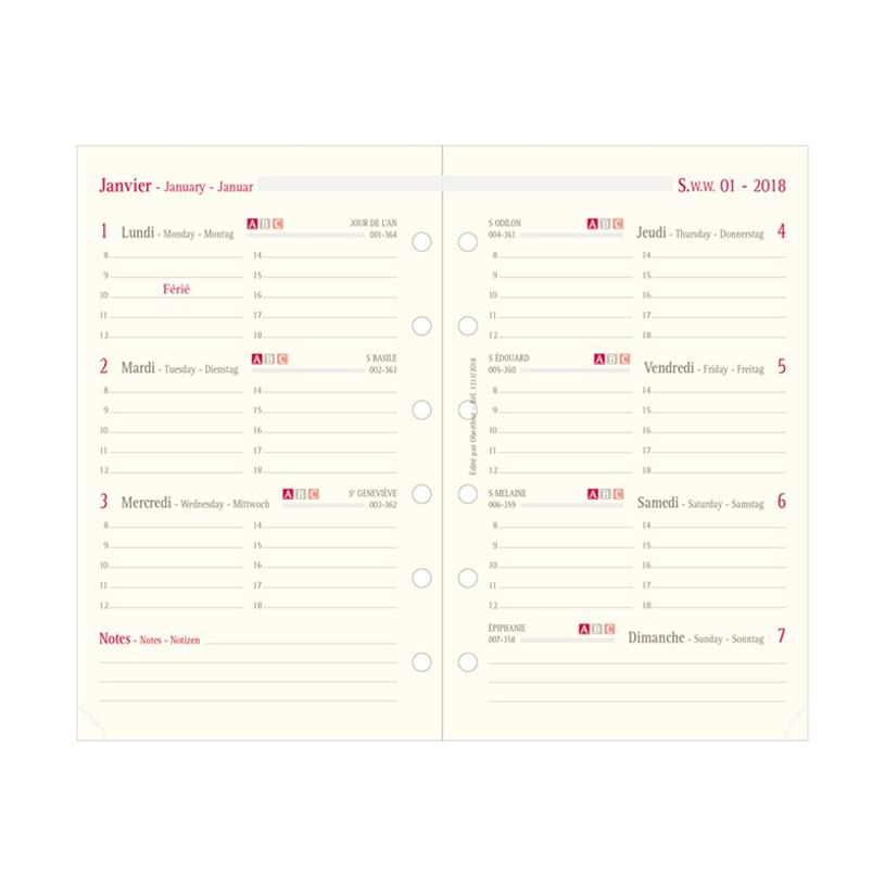 3664447061245-Oberthur Milano 13 - organiseur - marine-P_79421192_1-0